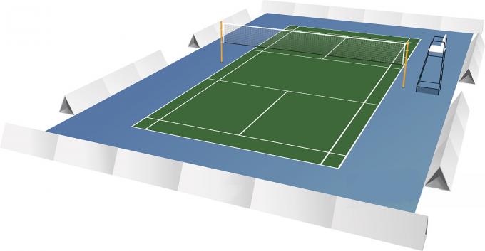 Indoor Acrylic Paddle Tennis Court Flooring Coating Outdoor Running Track 0