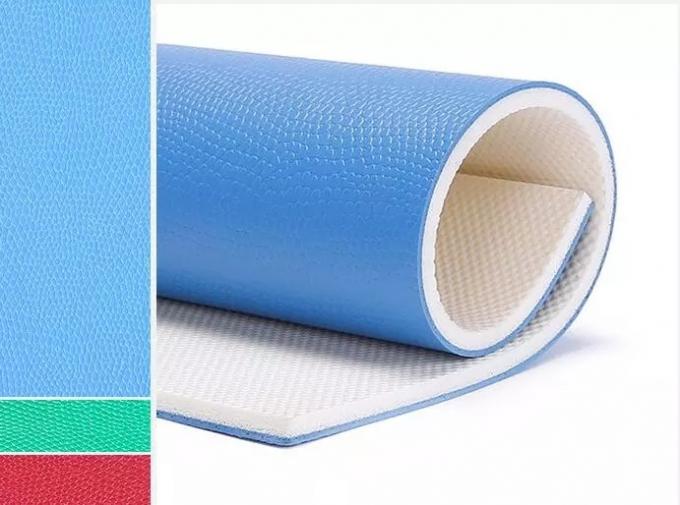 IAAF Standard PVC Vinyl Flooring 4.5mm 6.0mm For Badminton Court Colorful 4