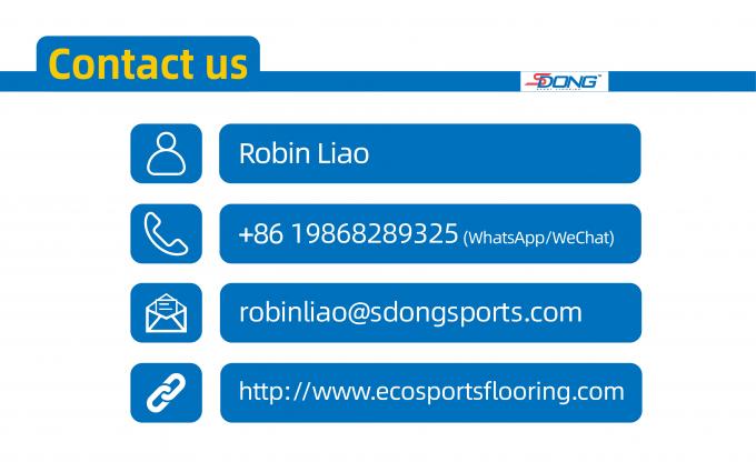 97% Rebound Rate Indoor Sports Flooring Removable Plastic Multifunction 2