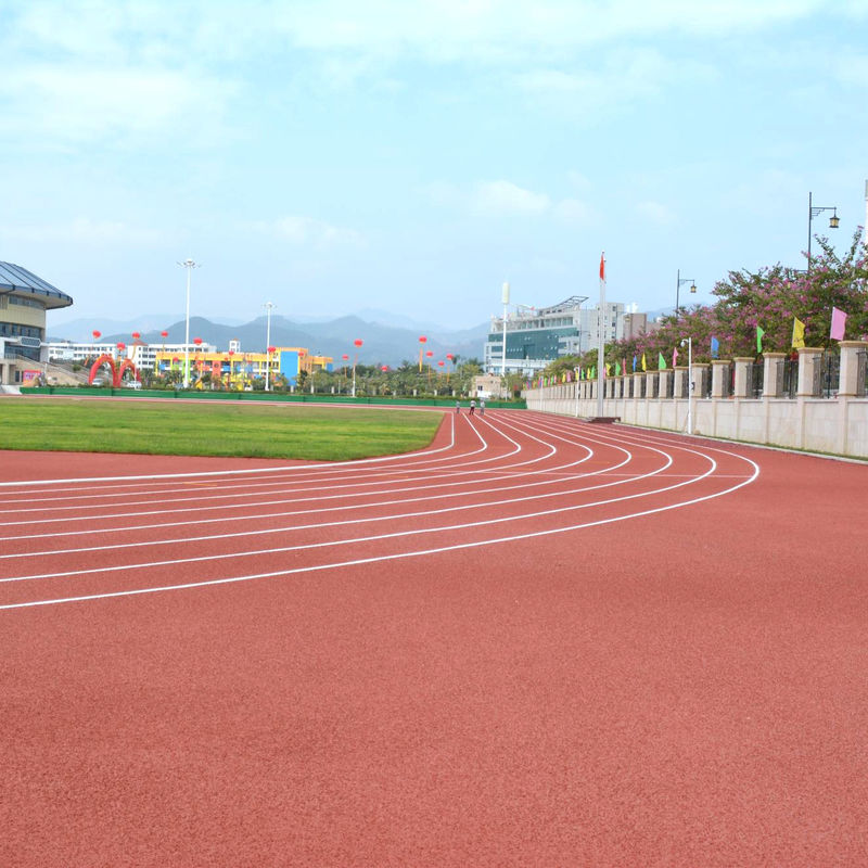 ISO IAF Certificated Self Knot Pattern Outdoor Jogging Track Eco-Friendly