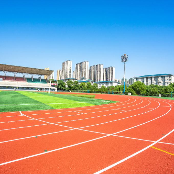 15mm Thickness Eco Sports Flooring Athletic Running Track Surface Material 2