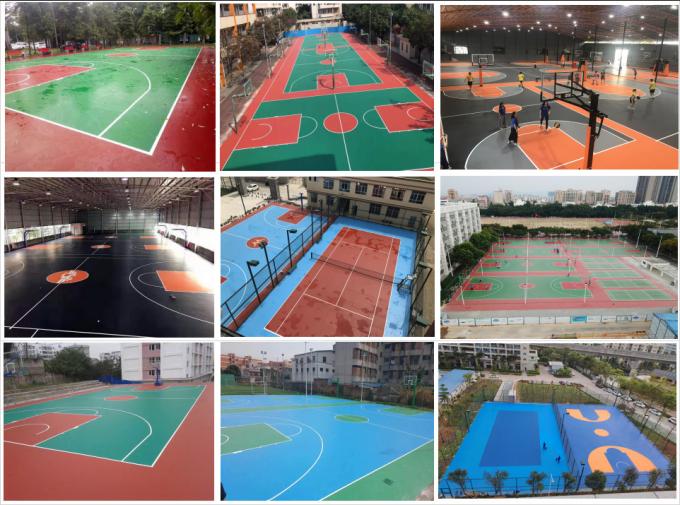 Mixed Casting Athletic Track Synthetic Prefabricated Running Flooring Track 2