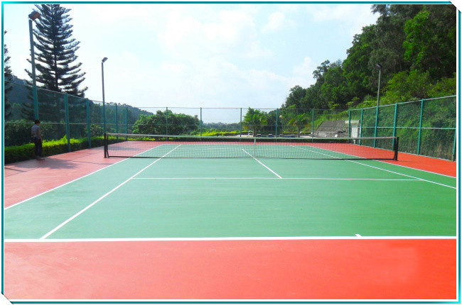 4mm Thickness Tennis Court Acrylic Surface Wear Resistant 0