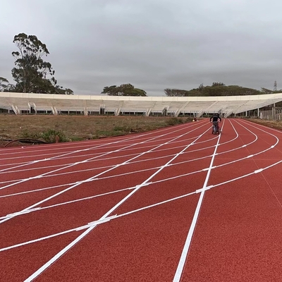 10mm Thickness Rubber Jogging Track Material Corrosion Resistance