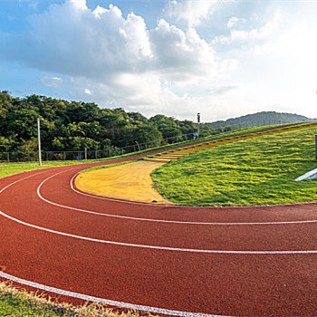 9mm Synthetic Running Track SBR Granules Sport Flooring For Stadium