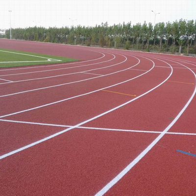 buy Sandwich System Eco Sports Flooring Synthetic Rubber Running Track online manufacturer