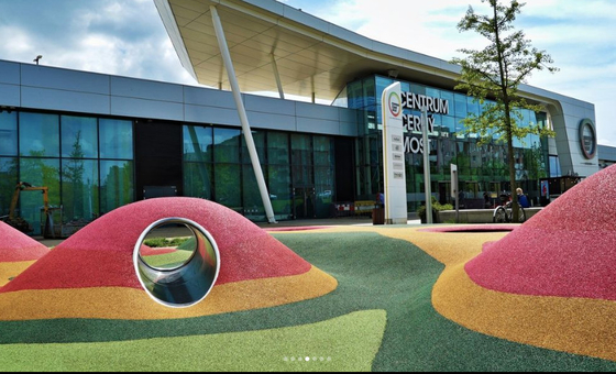 China UV Resistant Athletic EPDM Playground Surface Rubber Flooring  High Flexibility