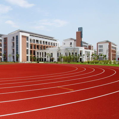 10 Years 13mm Two Layer EPDM Jogging Track Material Eco-Friendly