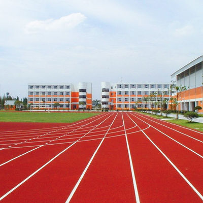 buy Permeable UV Resistance Rubber Running Track Material Sound Reduction online manufacturer