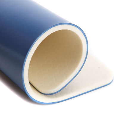 Fiber Stabilizing Layer PVC Sports Flooring Textured Glass Waterproof