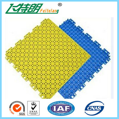 buy 350g/pc Indoor Sports Flooring Plastic Runways Interlocking Rubber Tiles online manufacturer