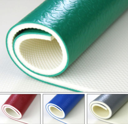 buy Safety PVC Sports Flooring Colorful Indoor Badminton Mat 6.0mm Thickness online manufacturer