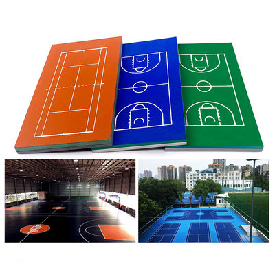 buy IAAF PU Sports Flooring For Volleyball Badminton Court online manufacturer