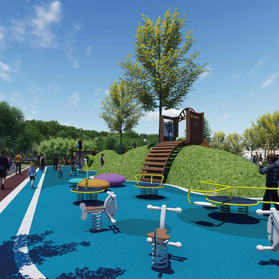 Environmental Playground Raw Materials Epdm Rubber Granules Wetpouring Surface Material